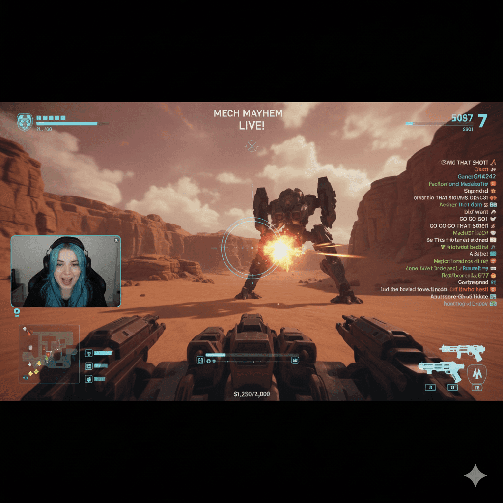 Livestream preview